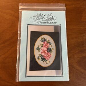 Deb’s Brush Wild Roses & Blueberries Floral Painting Pattern/Instructions